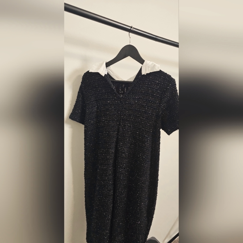 Zara black dress